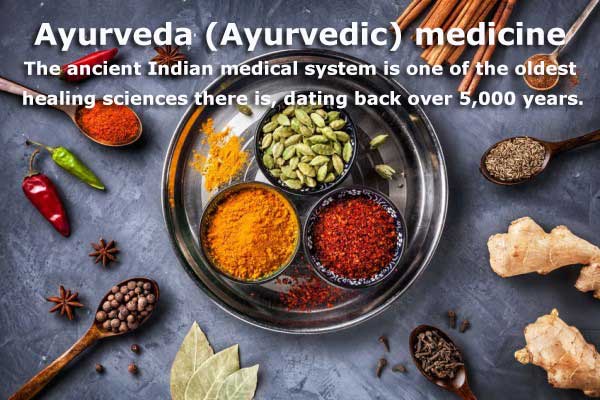 An image of different herbs to talk about Ayurveda Medicine and how an ayurveda doctor helps with chronic illnesses.