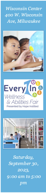 Information about the location and date for Every1in Wellness & Abilities Fair